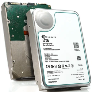 Seagate Barracuda Pro 12TB ST12000DM0007 7.2K RPM SATA 6Gb/s 3.5" HDD - Grade B - Picture 1 of 5
