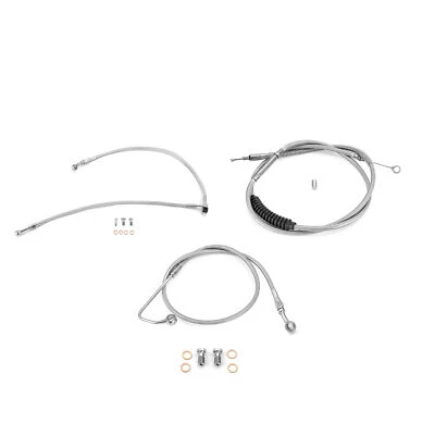 Cable embrague freno barras 14" 16" para Harley Breakout FXSB Fat Boy FLSTF 15-17 ABS Foto 1 de 4
