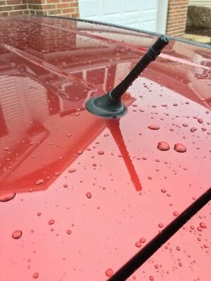 Mástil de antena de aluminio negro corto de 4 pulgadas AM/FM para MAZDA 5 2006-2015 nuevo Foto 1 de 4