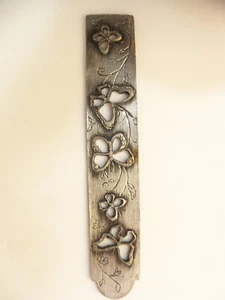 Vintage Metzke Pewter Butterfly Bookmark - Foto 1 di 7
