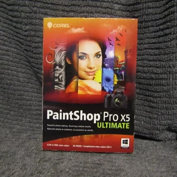 NEW Corel Paint Shop Pro X5, Photo Editing Software - Image 1 of 3