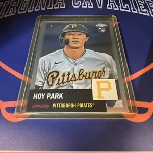 2022 Topps Chrome Platinum Anniversary Hoy Park #306 Refactor Parallel Rookie RC - Bild 1 von 5