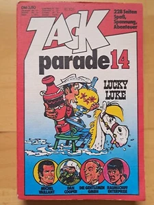 ZACK PARADE Nº14 de 1975 Dan Cooper, Michel Vaillant, Lucky Luke, Yalek - Z1-2 - Imagen 1 de 3