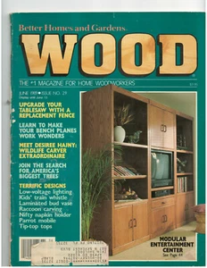 Better Homes & Garden Wood Magazin: Juni 1989: Ausgabe # 29 {1096} - Bild 1 von 1