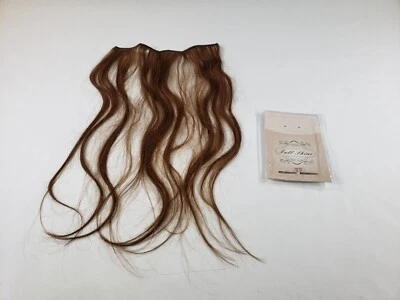 Full Shine Double Weft Sew in Real Human Hair Extensions 105g 24 in Medium Brown - Image 1 of 4