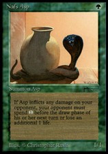 1x Nafs Asp (Light) PL/MP, English MTG Arabian Nights