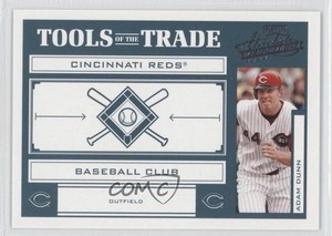 2004 Playoff Absolute Memorabilia Tools of the Trade Green /150 Adam Dunn #TT-1