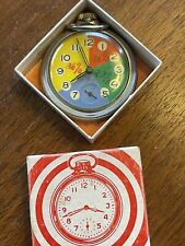 Vintage Columbia Odd Dial Face Pocket Watch La Salle IL Box as is for repair