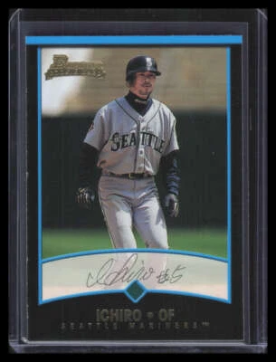 2001 Bowman Draft bdp84 Ichiro Suzuki novato - Imagem 1 de 2