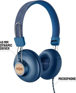 Auriculares intraurales plegables House of Marley JH121 vibración positiva 2 - Imagen 1 de 6