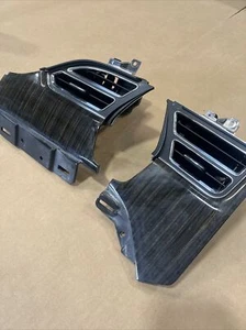 Tesla Model S Wood Grain Vents & Trim Pair - Picture 1 of 6