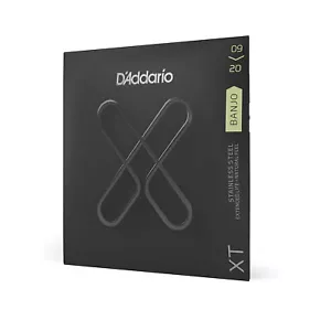 D'Addario XTJ0920 XT Nickel Plated Stee Banjo Stringsl, Light, 09-20 - Picture 1 of 1