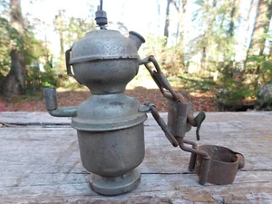 Antique 1800's Beto Miller Motorcycle Bicycle Headlight Kerosene Bike Lamp - Picture 1 of 7