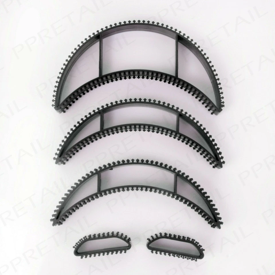 Brown Hair Volumising Lifters Inserts Style Accessory Bumpit Clips