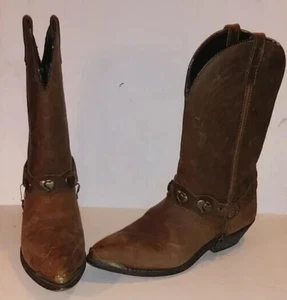Damen Wildleder Cowboystiefel Größe 8,5 M - Bild 1 von 12