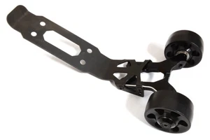 Black Billet Machined Wheelie Bar for Traxxas 1/10 Maxx 4S Monster Truck - Picture 1 of 1