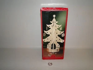 Home for The Holiday Silverplate Musical Christmas Tree - Picture 1 of 6