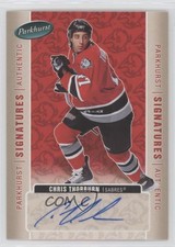 2005-06 Parkhurst Signatures Chris Thorburn #CT Rookie Auto RC