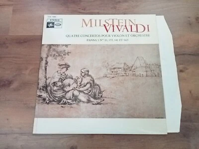 Vivaldi Concertos pour Violon NATHAN MILSTEIN COLUMBIA CCA LP 33 Tours - Photo 1/3