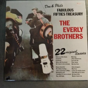 Everly Brothers - Don & Phil's Fabulous Fifties Treasury Vinyl LP Album Janus - Picture 1 of 6