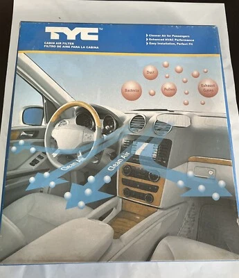 Cabin Air Filter TYC 800078P2 Set Of 2 FreeShip Crosses To 24783 Fits 00-06 M-B - Image 1 of 2