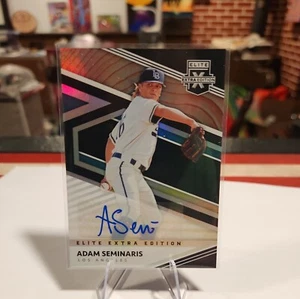 2020 Panini Elite Extra Edition Adam Seminaris Autograph #148 Angels - Picture 1 of 2