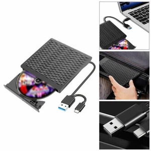 DE Externes DVD Laufwerk USB 3.0 Brenner Slim CD DVD-RW Brenner für PC Laptop - Bild 1 von 12