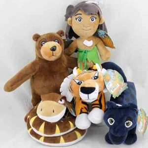 5X Jungle Book Mowgli Kaa Snake Bagheera Panther Baloo Bear Shere Khan Tiger Toy - Picture 1 of 6