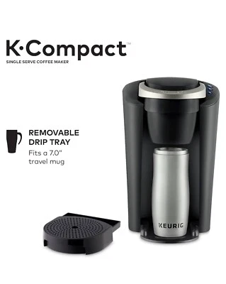 Keurig K-Compact Single-Serve K-Cup Pod Kaffeemaschine - Schwarz - Bild 1 von 2