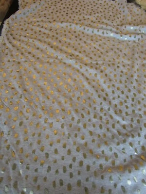 Pottery Barn Kids bebé pinceladas jersey lámina oro 30 40 manta sesión de fotos Foto 1 de 3