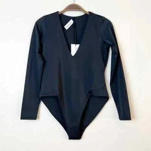 Dos Gardenias Damen Gr. S Schwarz Genesis Square Langarm Einteiler Badeanzug - Bild 1 von 12