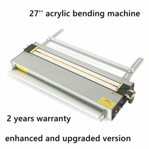 110 V 27 Zoll (700 mm) Acryl PVC PC Kunststoffbiegemaschine Leuchtkasten Briefstreifen - Bild 1 von 7