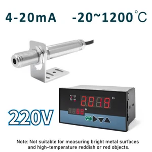 Non-contact Infrared Thermometer Sensor 220V Industrial Temperature Controller - Picture 1 of 11