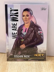 2021 TOPPS WWE NXT WE ARE NXT TEGAN NOX #NXT52 4035 - Picture 1 of 2