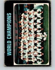 (HCW) 1971 O-Pee-Chee MLB #1 1970 World Champions Baltimore OriolesV10676