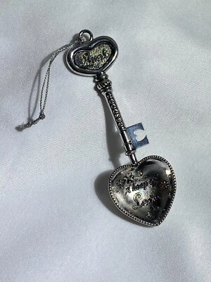 Vintage Aunt’s "Key to Love" Heart-Shaped Teaspoon Keepsake Gift Kitchen Decor - Image 1 of 4