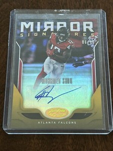 2017 Panini Certified Mohamed Sanu Mirror Signatures Auto /25