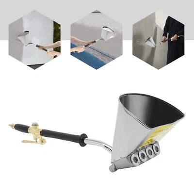 4 струи штукатурка распылитель цемент штукатурка для настенного раствора распылитель пистолет инструмент для покраски - Изображение 1 из 4