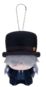 Black Butler Chibigurumi Plush Doll Mascot Chain The Undertaker Bandai 2025 New - Picture 1 of 3