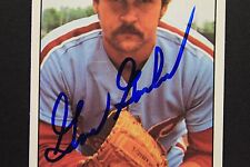 Gene Garber Phillies Autographed 1975 SSPC #458 Signed Card RARE 16L