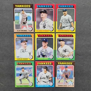 2024 TOPPS HERITAGE CARDS Near Team Sets 1975 Diseña tu elección Completa tu conjunto - Imagen 1 de 26