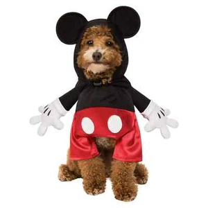 Disney Store Mickey Mouse Pet Dog Costume Outfit Size Small - XL - Picture 1 of 1
