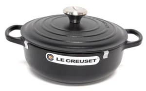 Le Creuset Enameled Cast Iron Signature Sauteuse Oven, 3.5 qt., Licorice - Picture 1 of 10