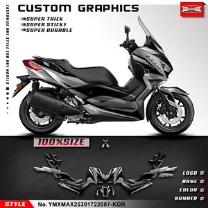 Kungfu Graphics Motorbike Custom Decal Sticker for Yamaha XMAX 250 300 2017-2022 - Foto 1 di 7