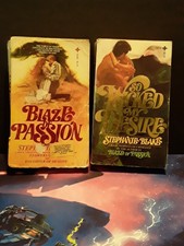 Stephanie Blake 2 Paperback books "So wicked my desire" and "Blazing Passion"