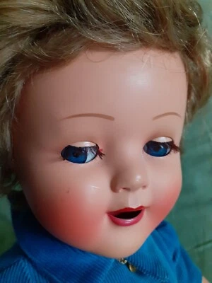 Magnifique   poupée Raynal  en  rhodoïd , 57 cm / Comme neuve - Photo 1/4