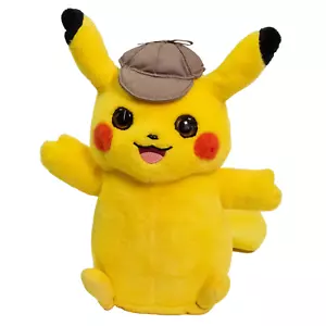 Pokemon Detective Pikachu Movie Talking Plush 12" - Picture 1 of 11