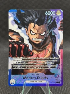 Monkey.D.Luffy OP11-040 Leader Alt. Art One Piece OP11 “A Fist of Divine Speed” - Picture 1 of 2