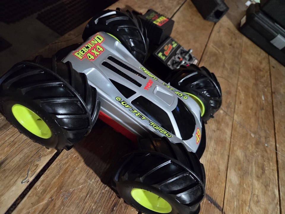 Tyco Rebound 4X4 - FULLY Restored + BATTERY UPGRADE!! Beautiful Cond Body A+ RAD - Image 1 of 4