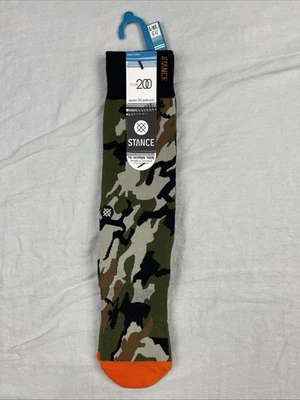 Calcetines Stance Para Hombre Grandes XL 9-13 Club 200 Premium Aguja Calcetines Ciervos Cazador Camuflaje Foto 1 de 4